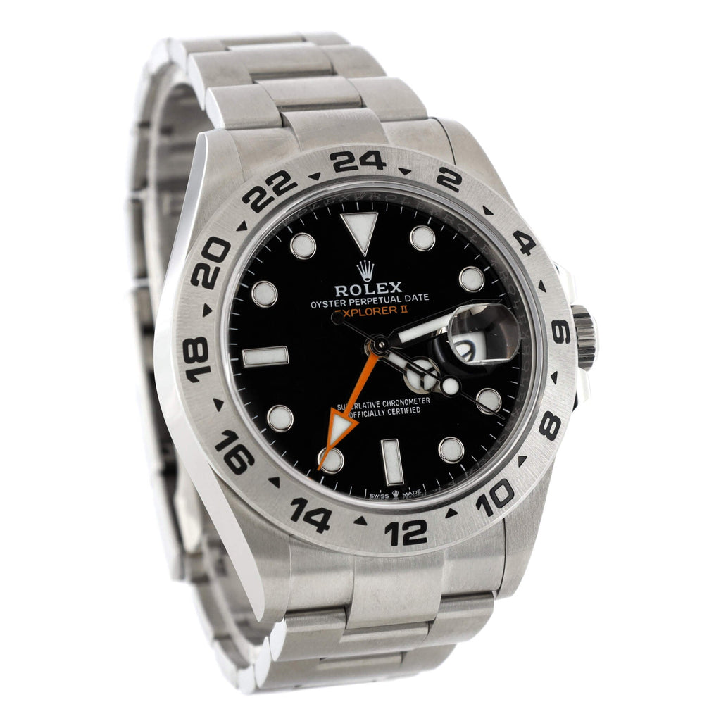 Oyster Perpetual Explorer II Automatic Watch Stainless Steel 42