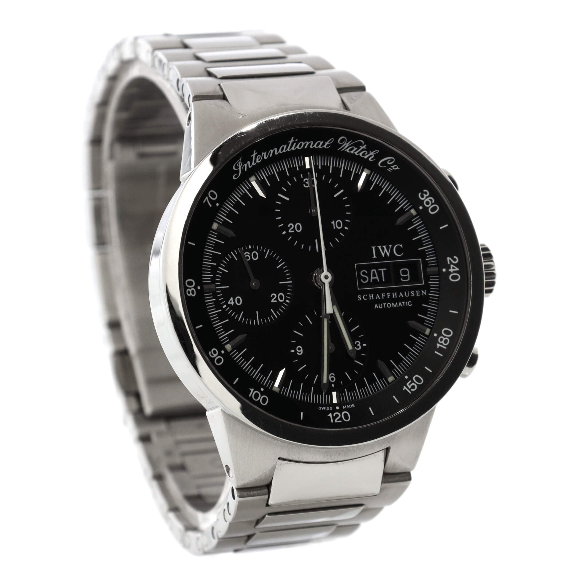 GST Chronograph Day-Date Automatic Watch Stainless Steel 40