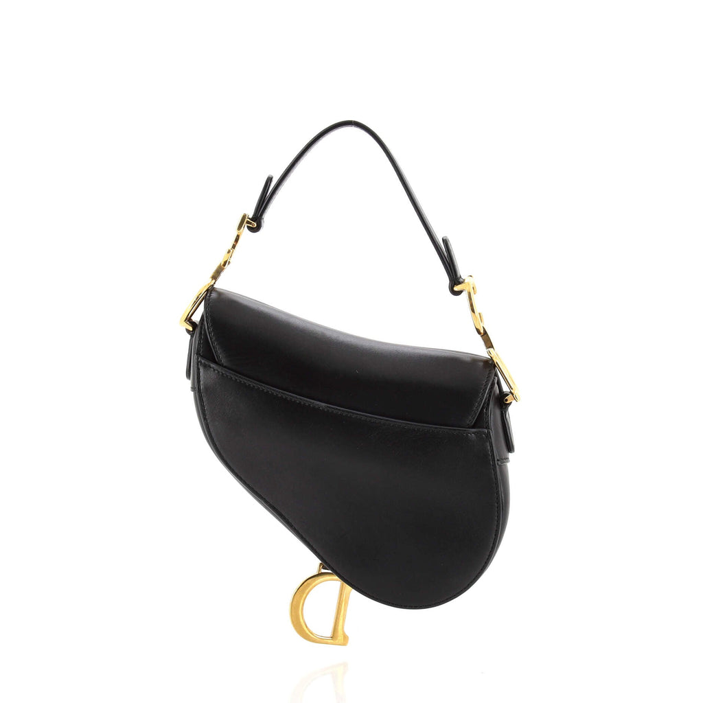 Saddle Handbag Leather Mini