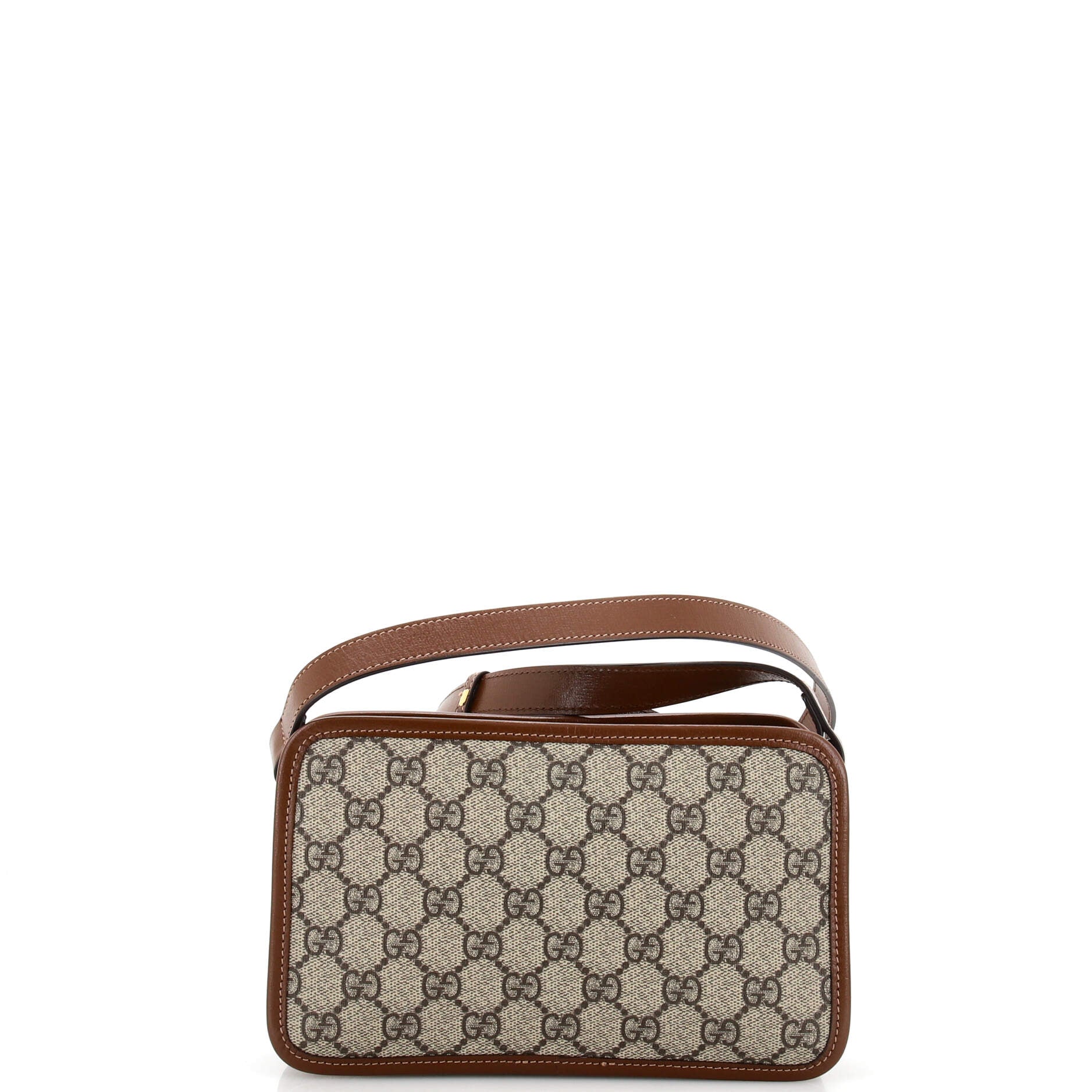 Interlocking G Patch Camera Bag GG Coated Canvas Mini