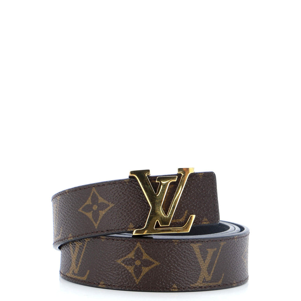 LV Initiales Belt Monogram Canvas Thin 105