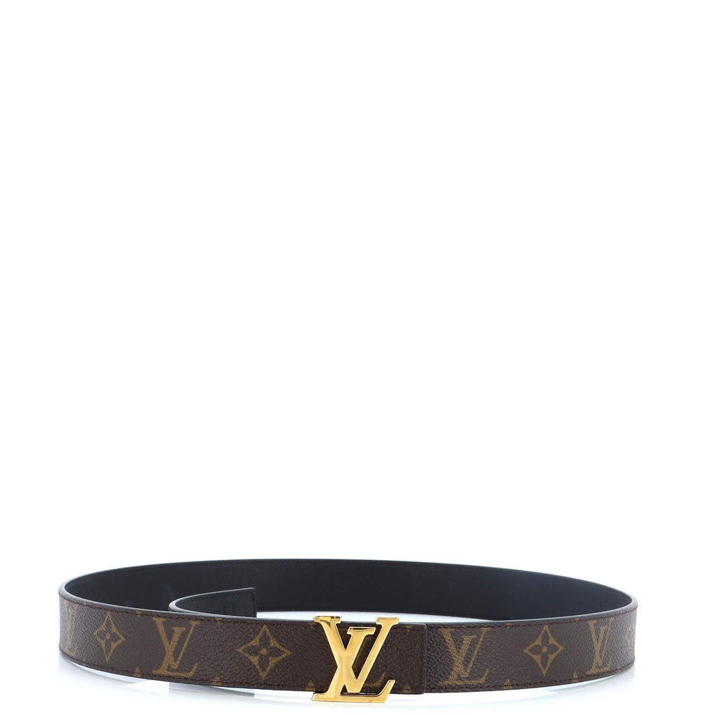 LV Initiales Belt Monogram Canvas Thin 105