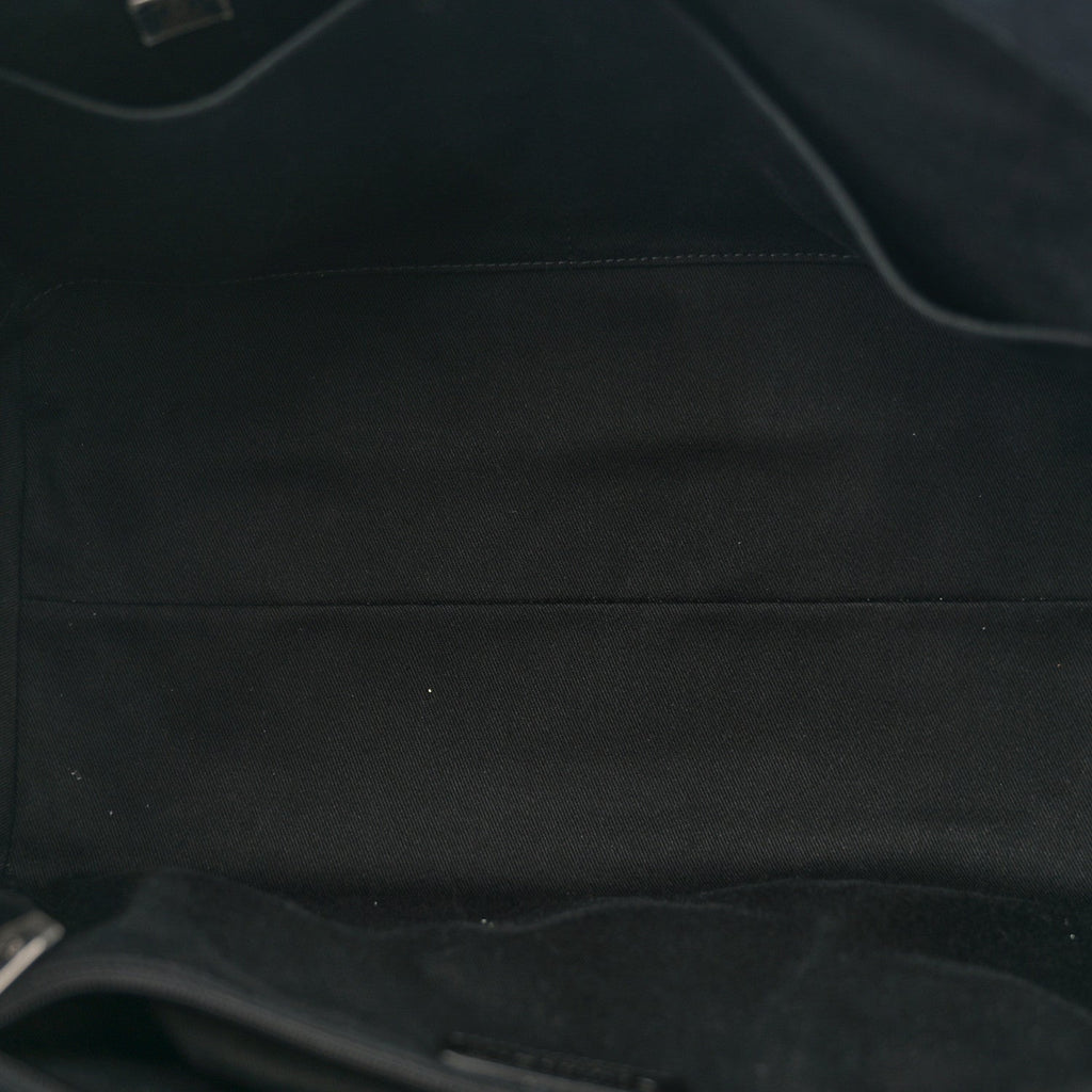 Mixed Fibers Medium Deauville Tote Dark Blue