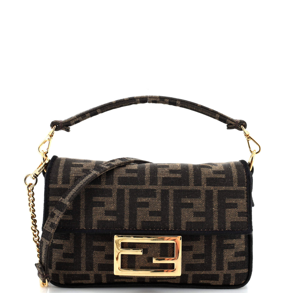 Baguette NM Bag Zucca Canvas Mini