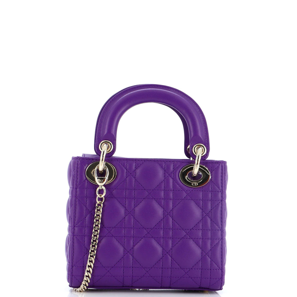 Lady Dior Bag Cannage Quilt Lambskin Mini