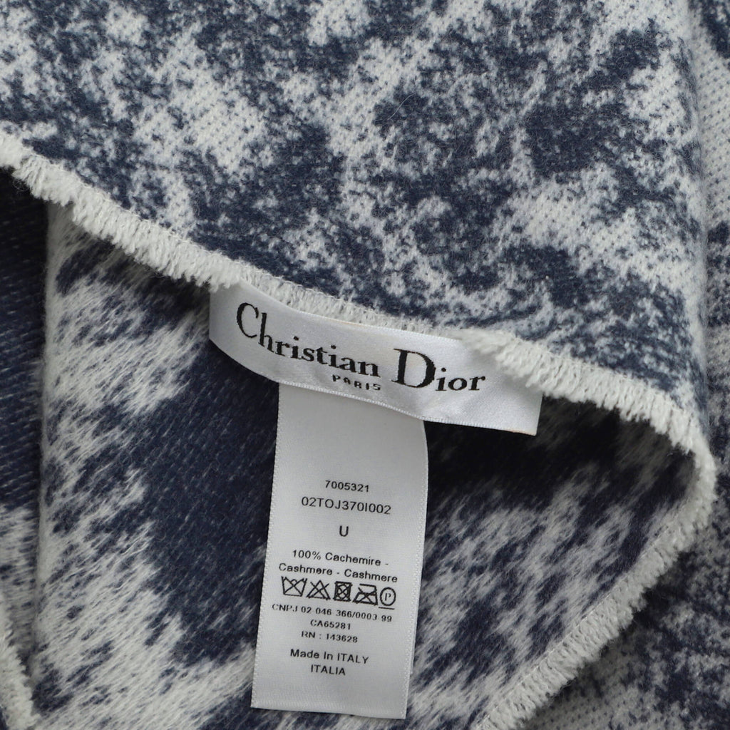 Women's Hooded Logo Poncho Cashmere