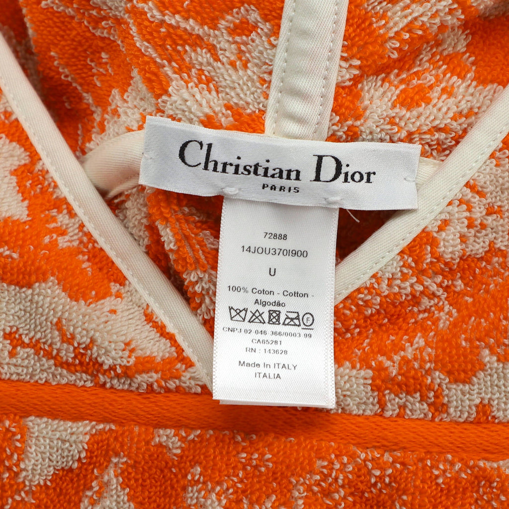 Women's Hooded Logo Poncho Cotton
