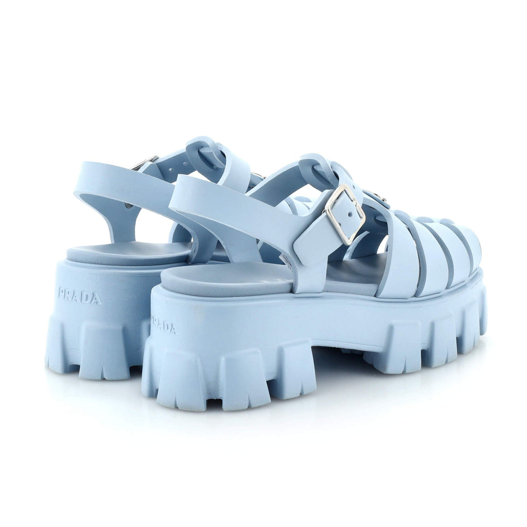 Women's Monolith Cage Platform Sandals Rubber