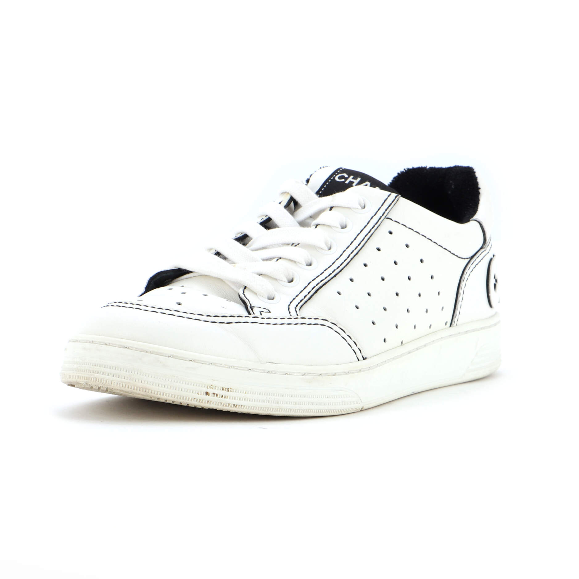 Women's Logo Low-Top Sneakers Leather