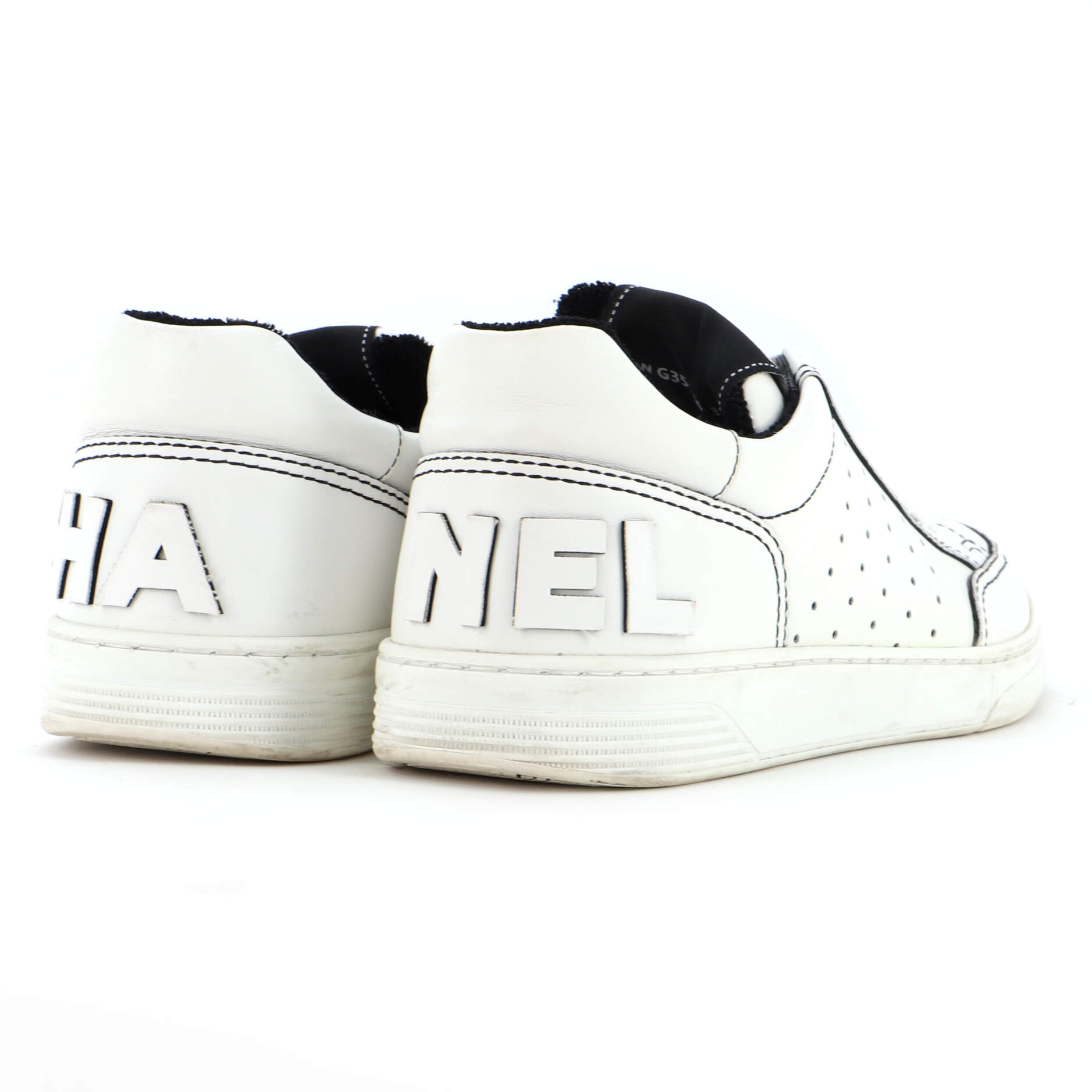 Women's Logo Low-Top Sneakers Leather
