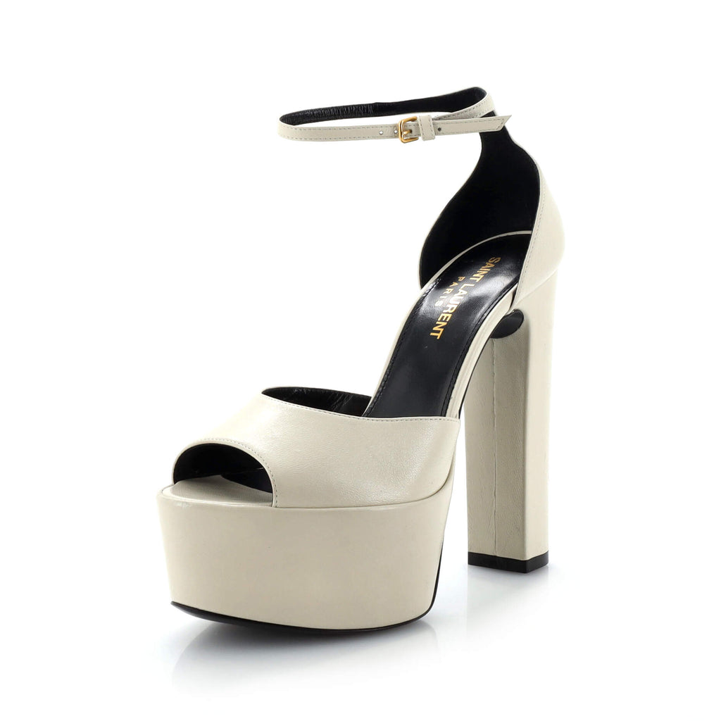 Women's Jodie Platform Heeled Sandals Leather