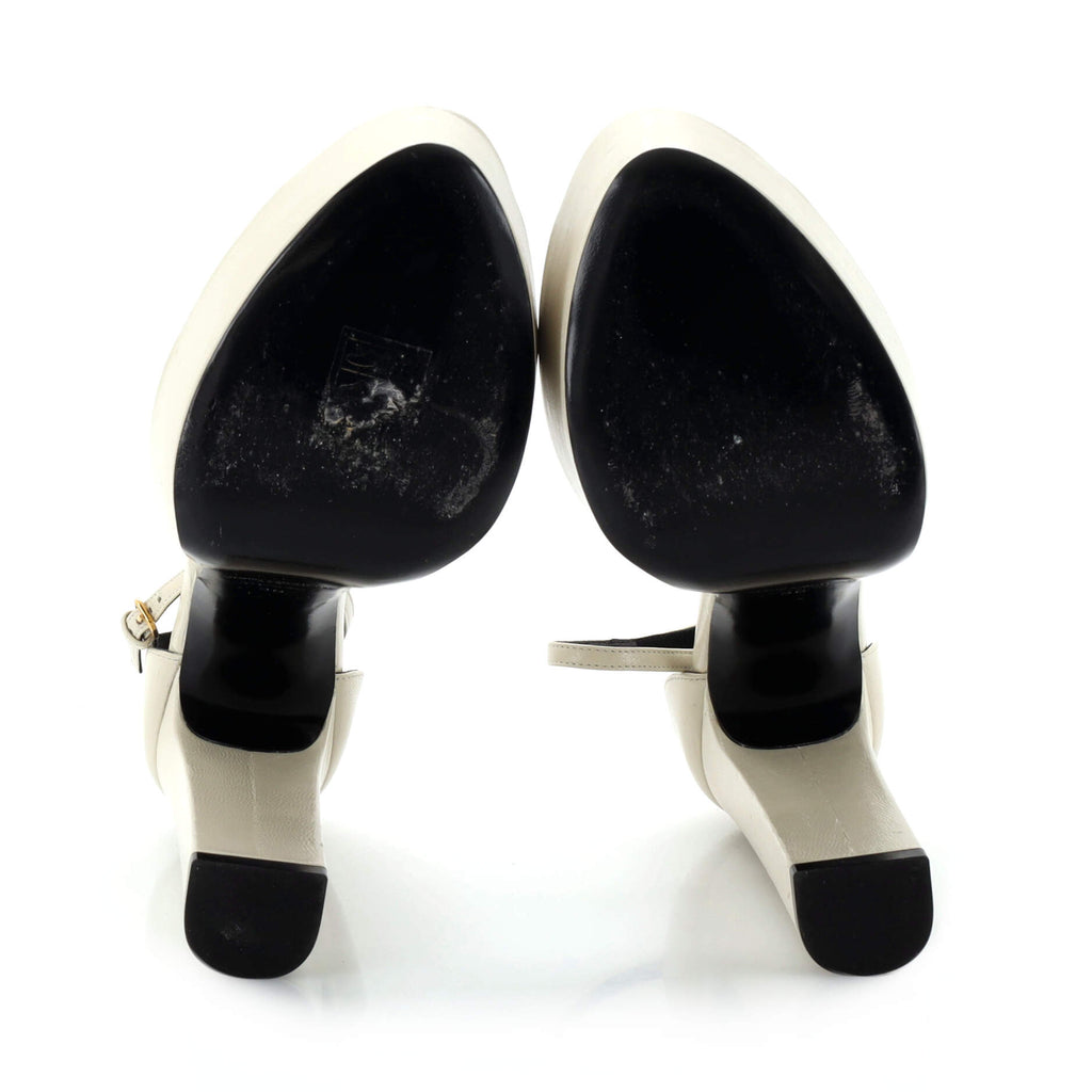 Women's Jodie Platform Heeled Sandals Leather