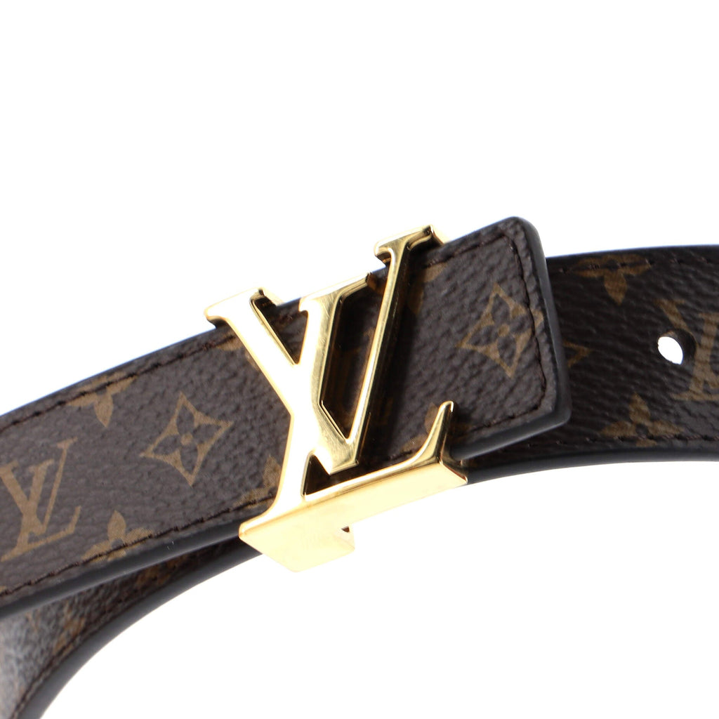 LV Initiales Belt Monogram Canvas Thin 75
