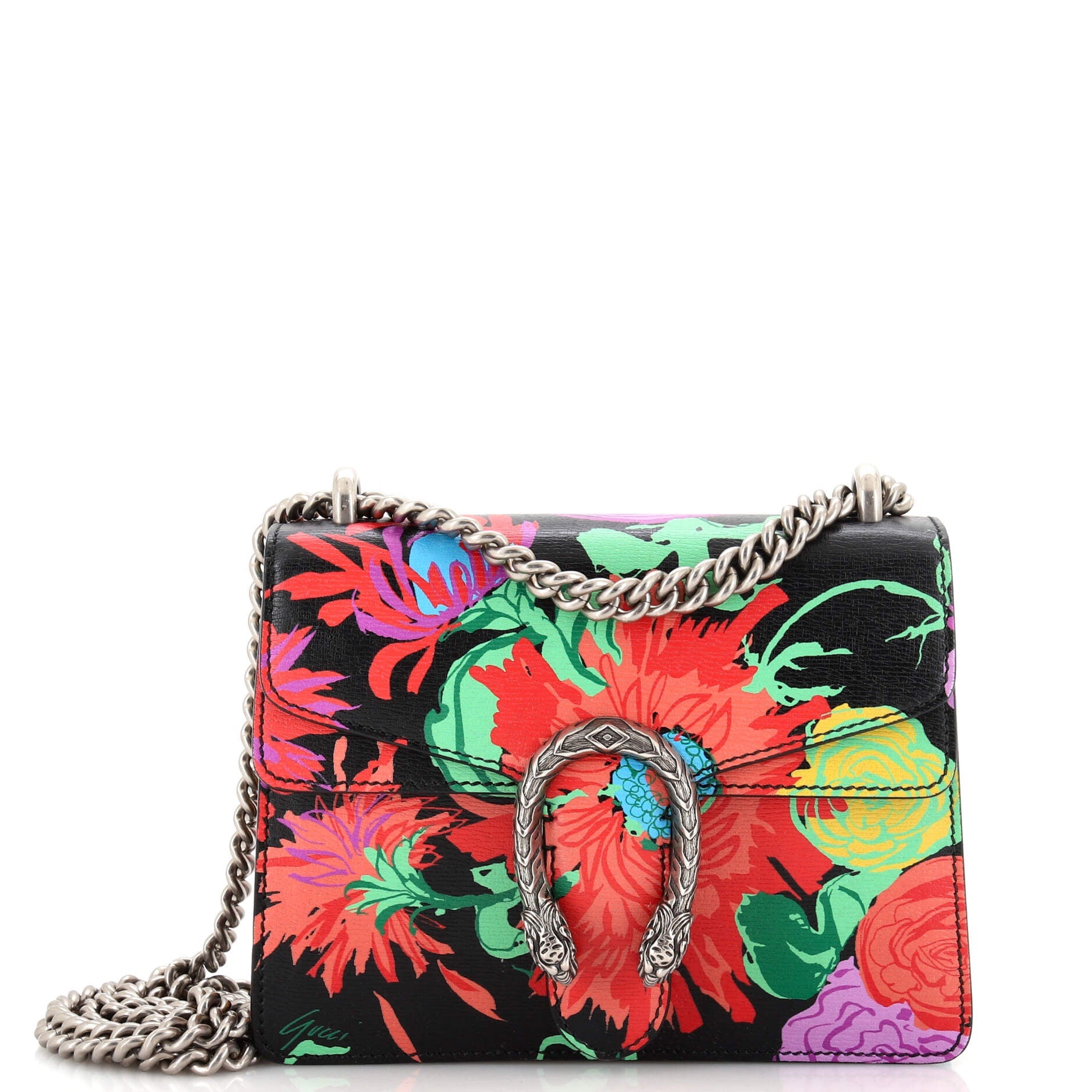 x Ken Scott Dionysus Bag Printed Leather Mini