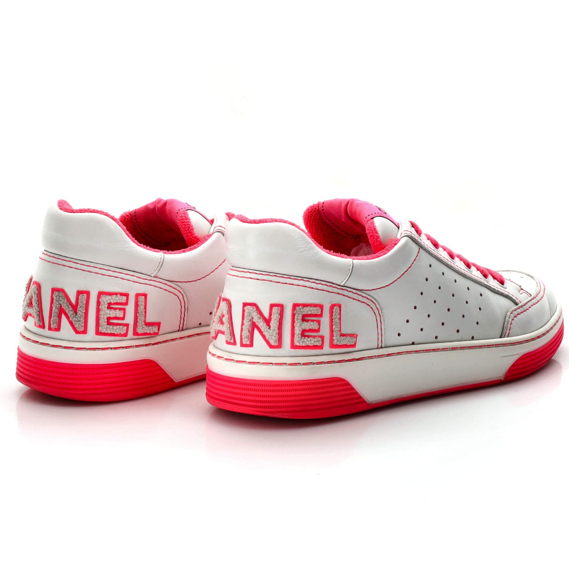 Women's Logo Low-Top Sneakers Leather