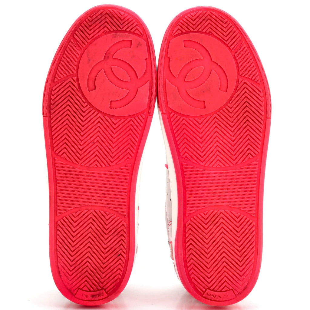 Women's Logo Low-Top Sneakers Leather
