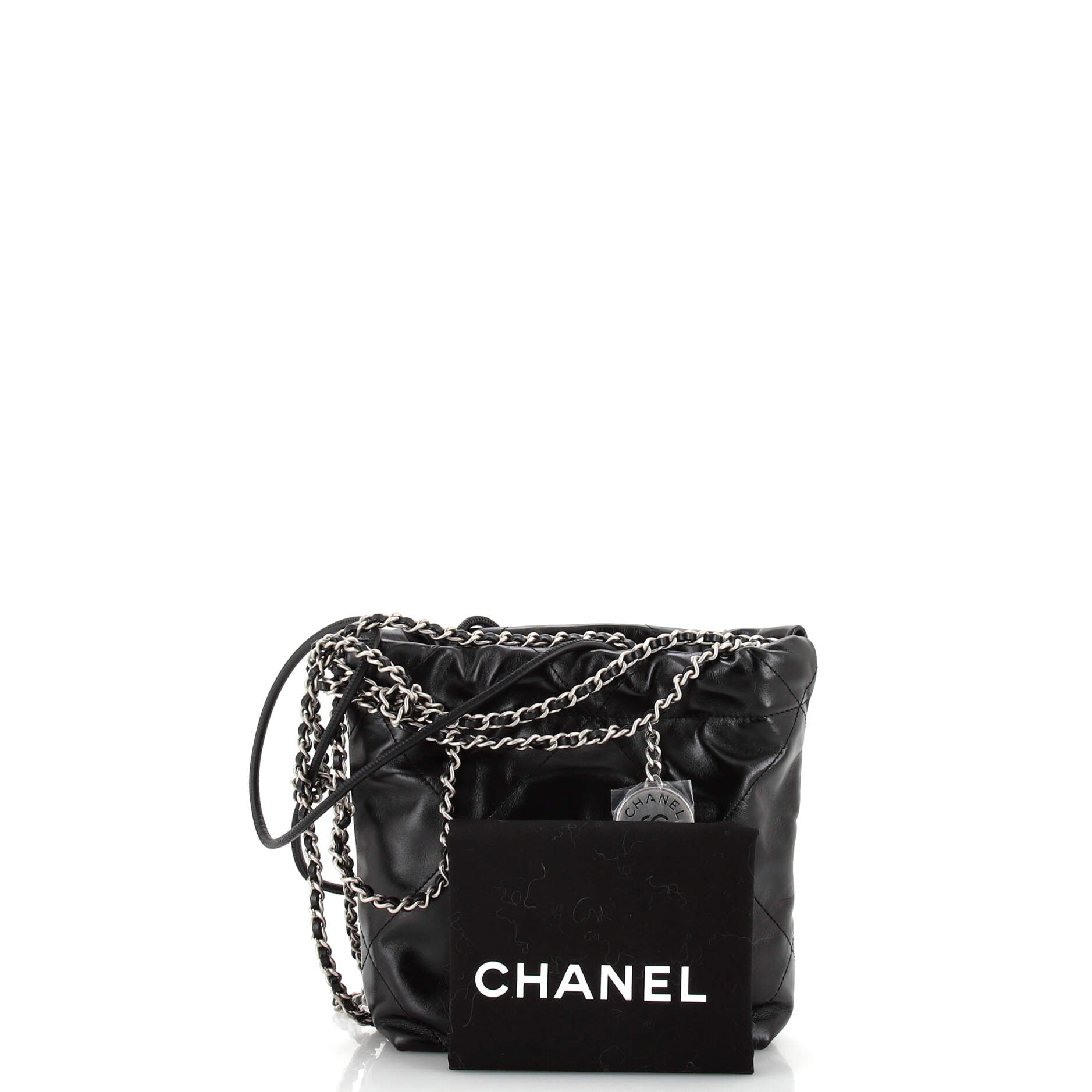 22 Chain Hobo Quilted Calfskin Mini