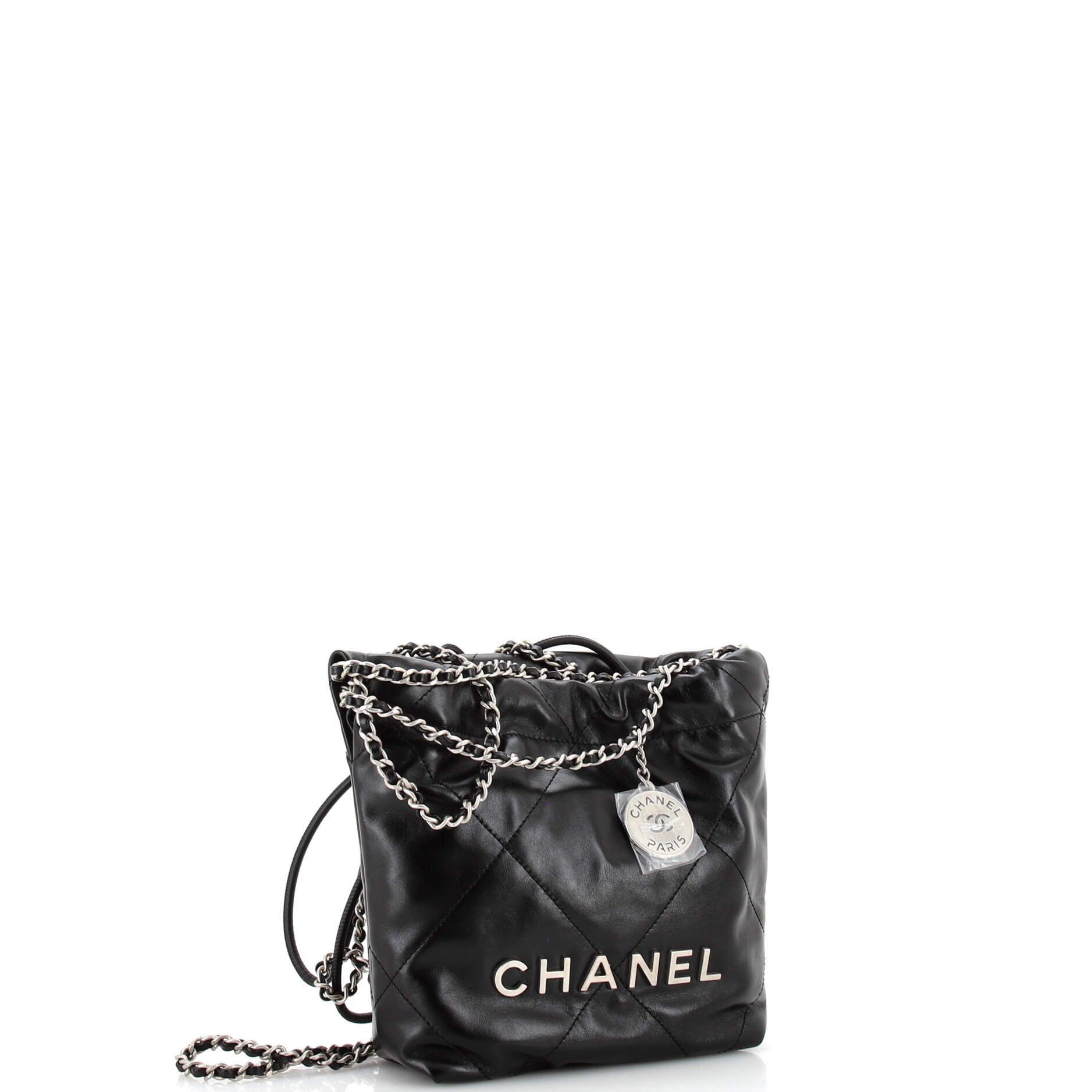 22 Chain Hobo Quilted Calfskin Mini