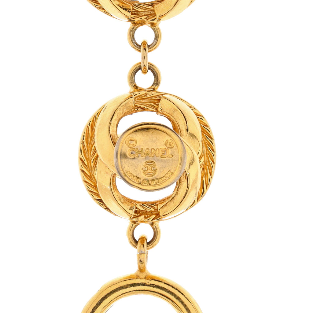 CC Cutout Round Bracelet Metal