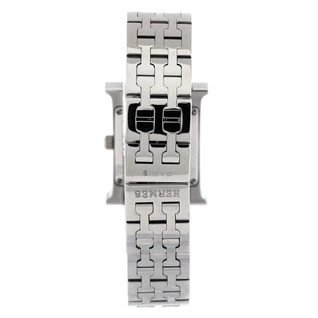 Heure H Quartz Watch Stainless Steel with Diamond Bezel and Bracelet 21