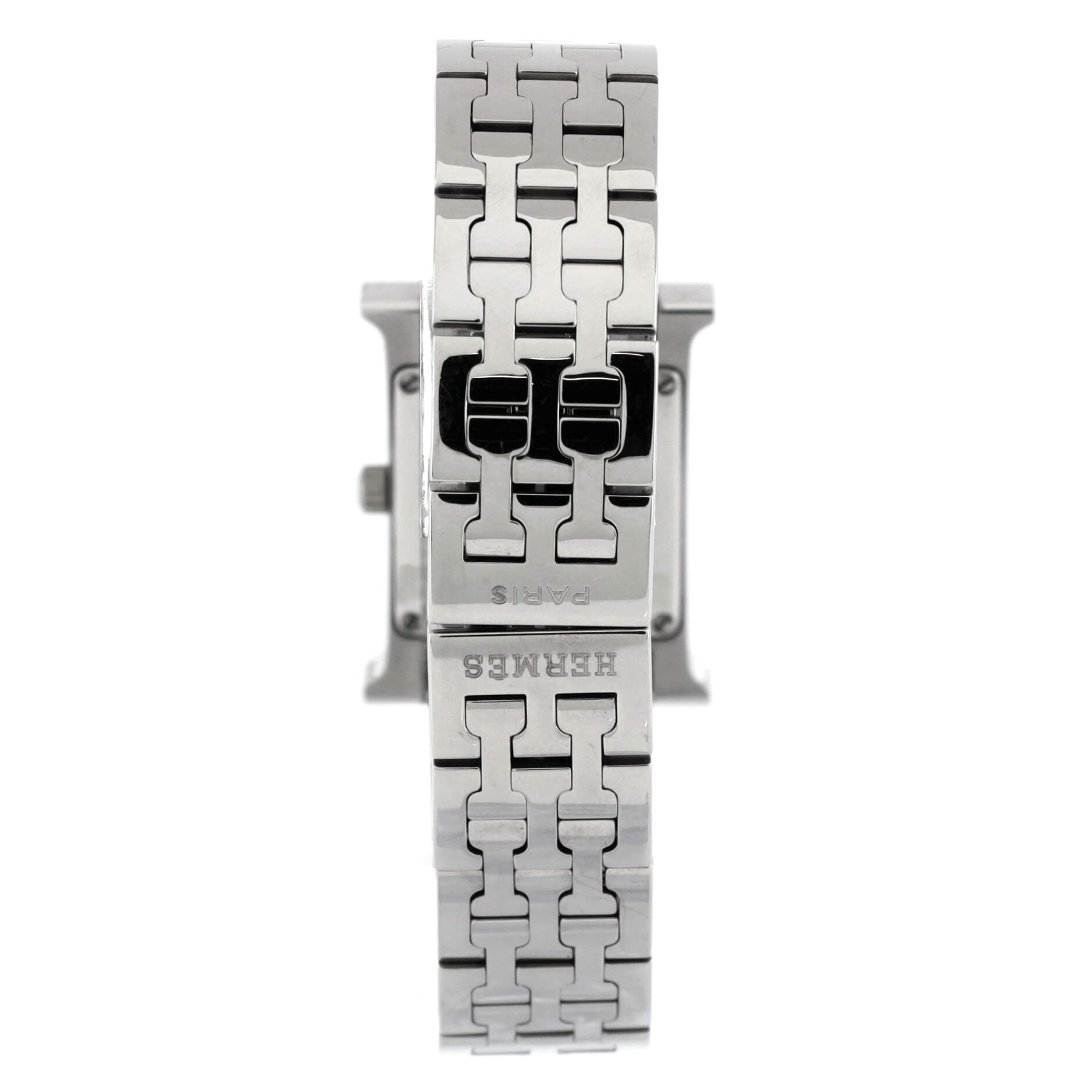 Heure H Quartz Watch Stainless Steel with Diamond Bezel and Bracelet 21