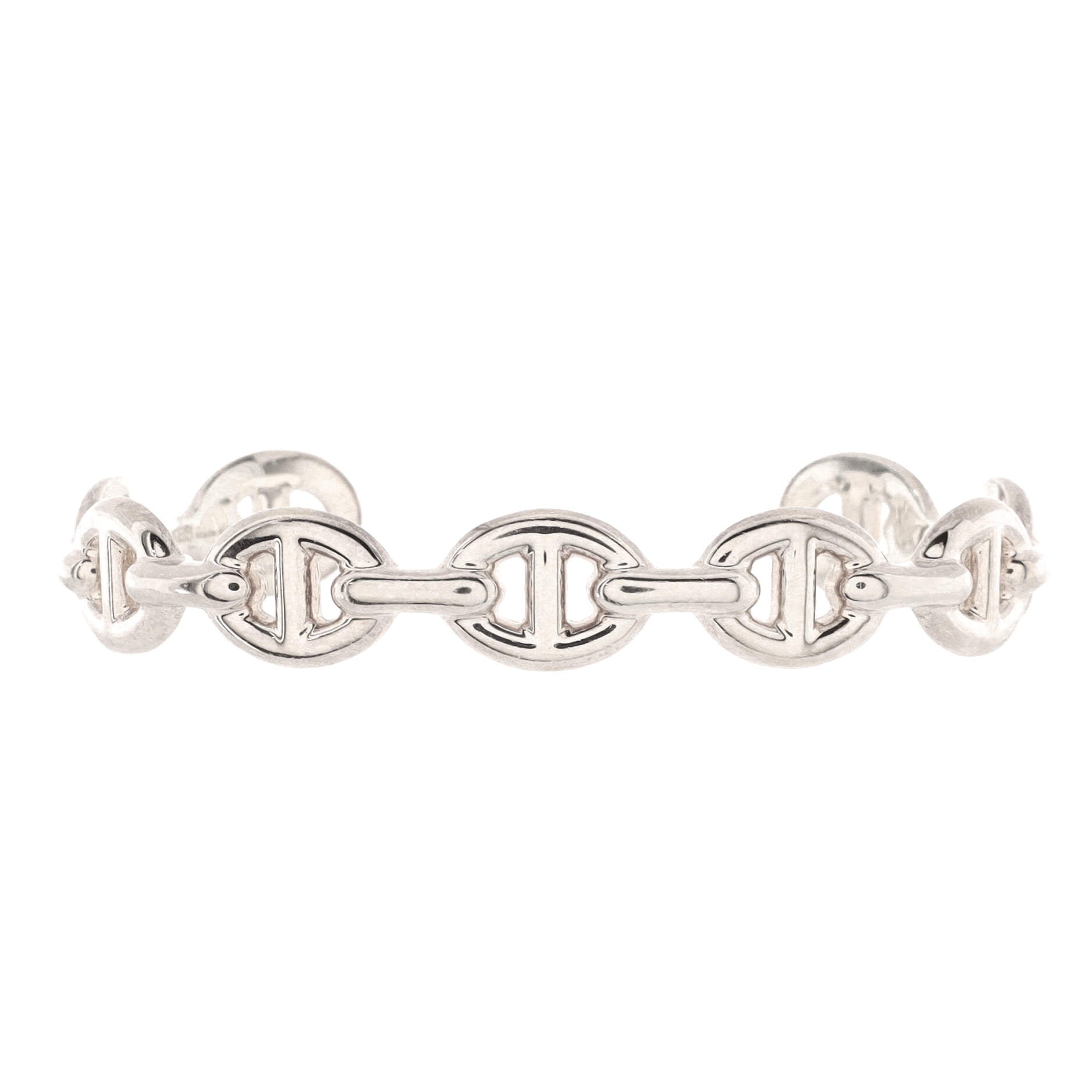 Chaine d'Ancre Enchainee Bracelet Sterling Silver Medium