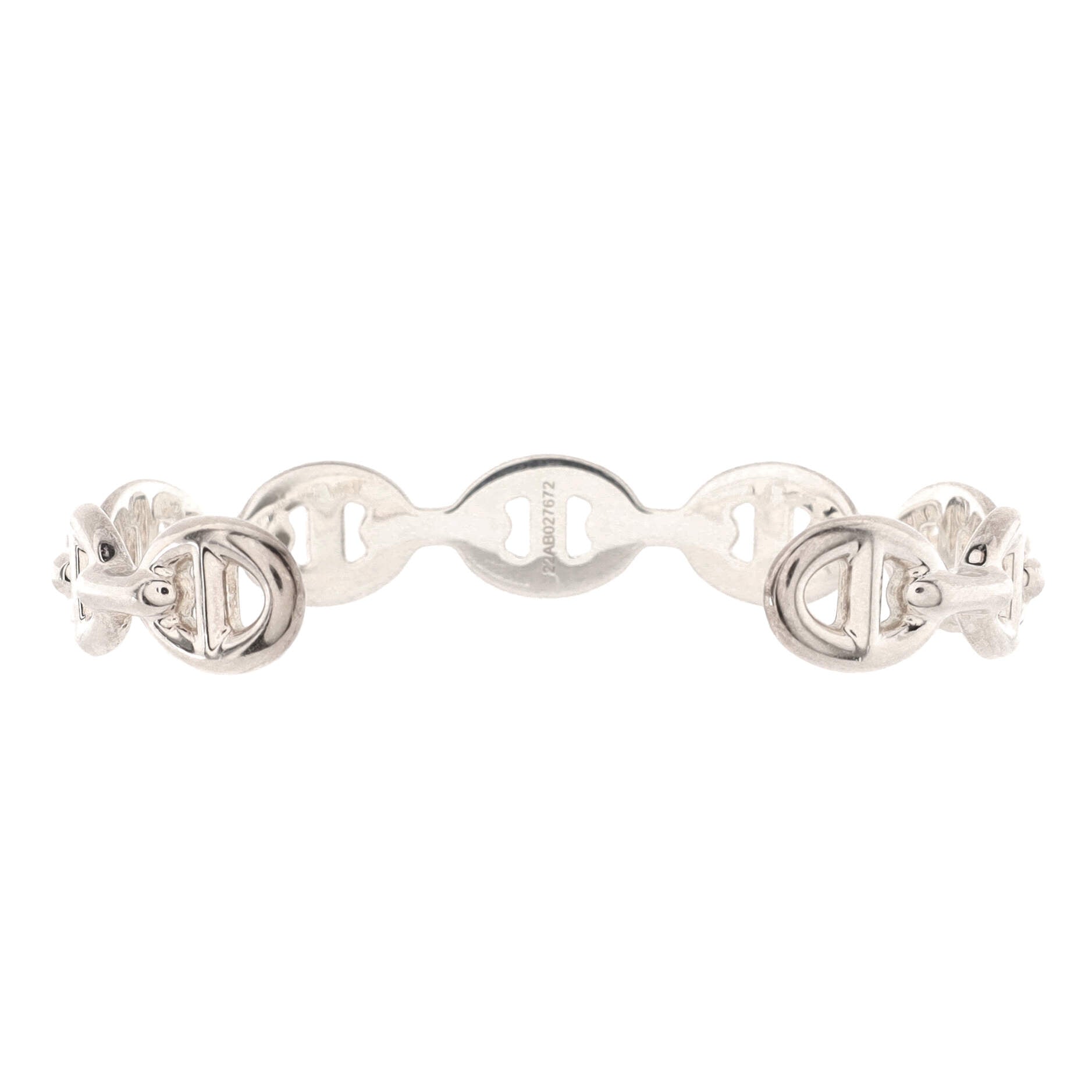 Chaine d'Ancre Enchainee Bracelet Sterling Silver Medium
