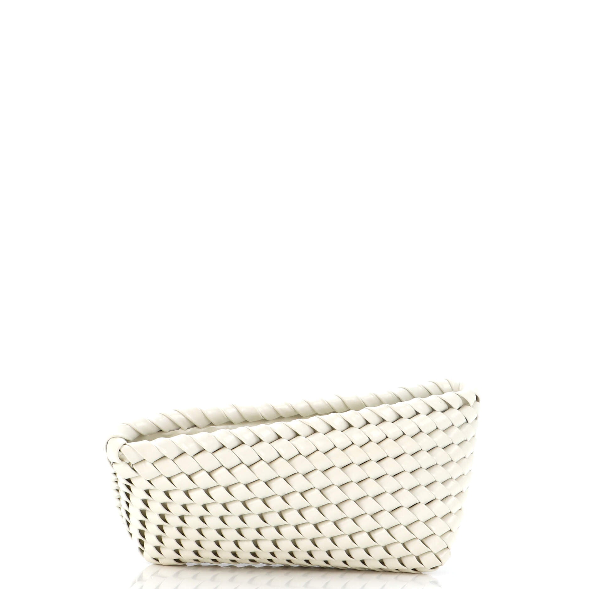 Structure Clutch Intrecciato Leather Small