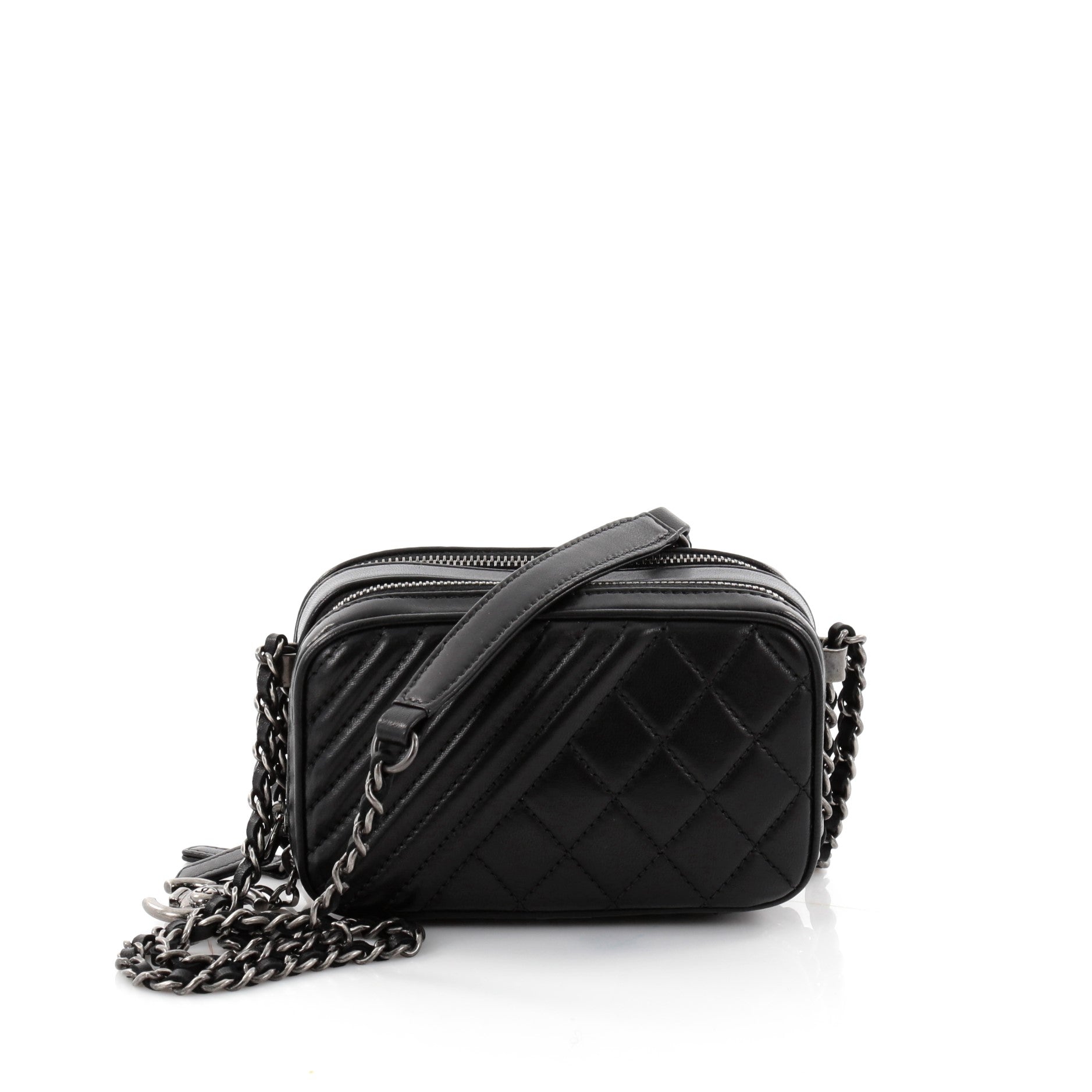 Coco Boy Camera Bag Quilted Leather Mini