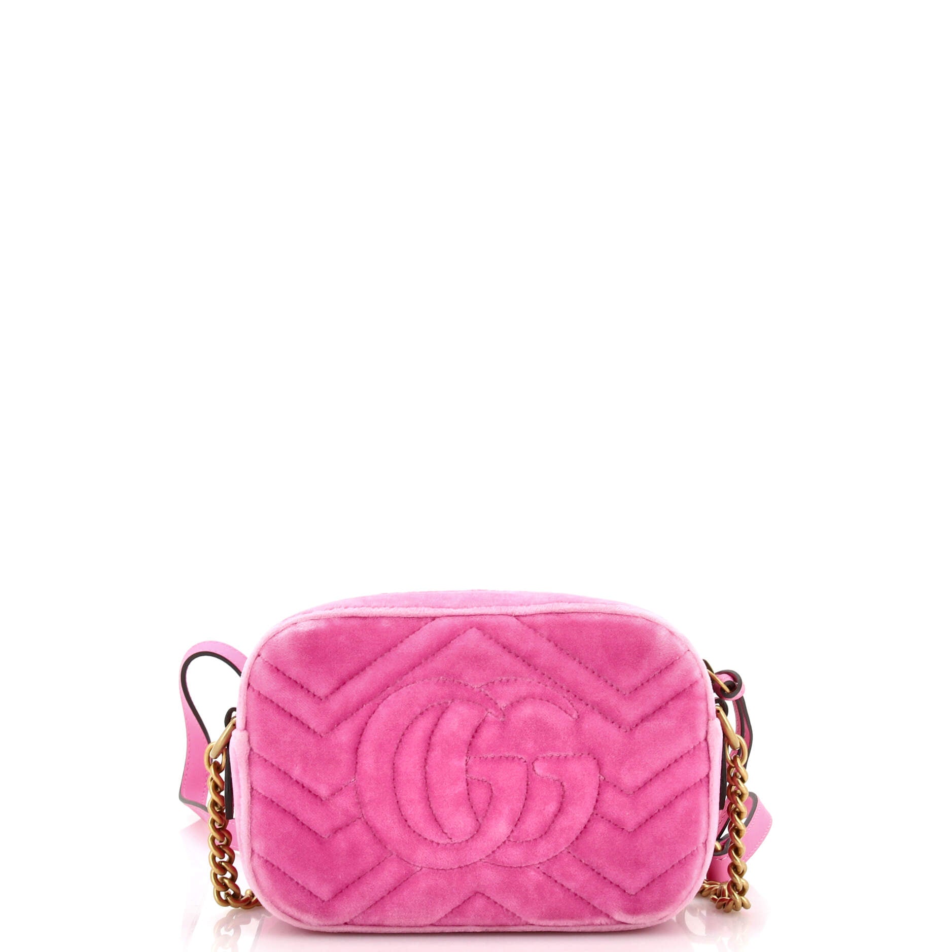 GG Marmont Shoulder Bag Crystal Embellished Matelasse Velvet Mini
