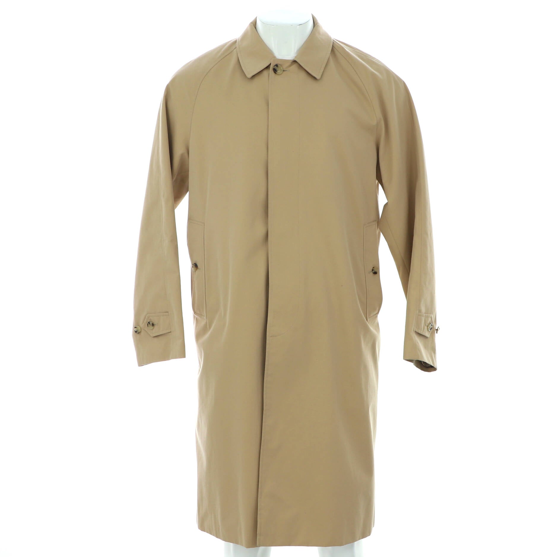 Men's The Camden Long Car Trench Coat Cotton