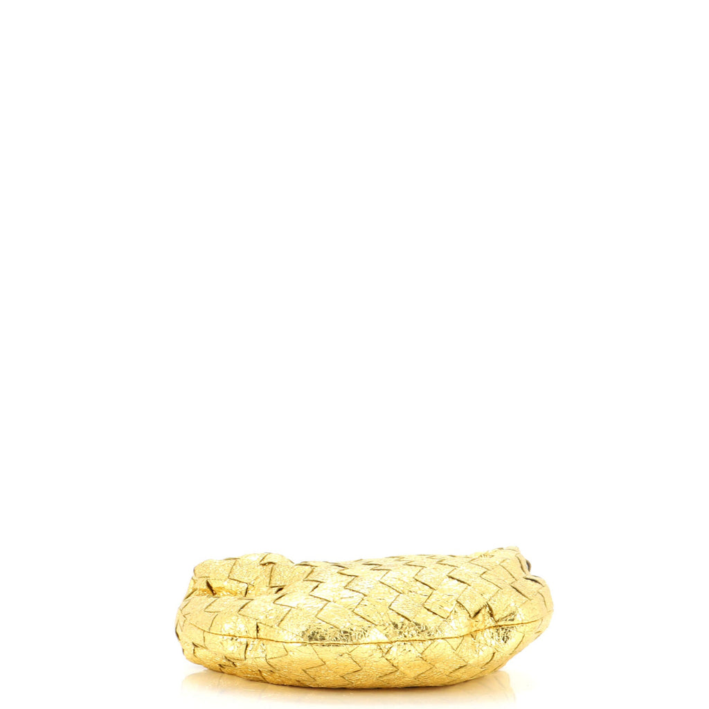 BV Jodie Hobo Metallic Intrecciato Nappa Mini