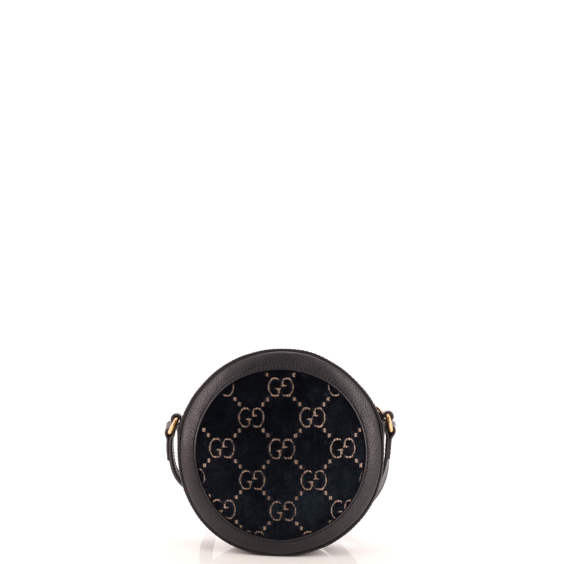 Ophidia Round Shoulder Bag GG Velvet Mini