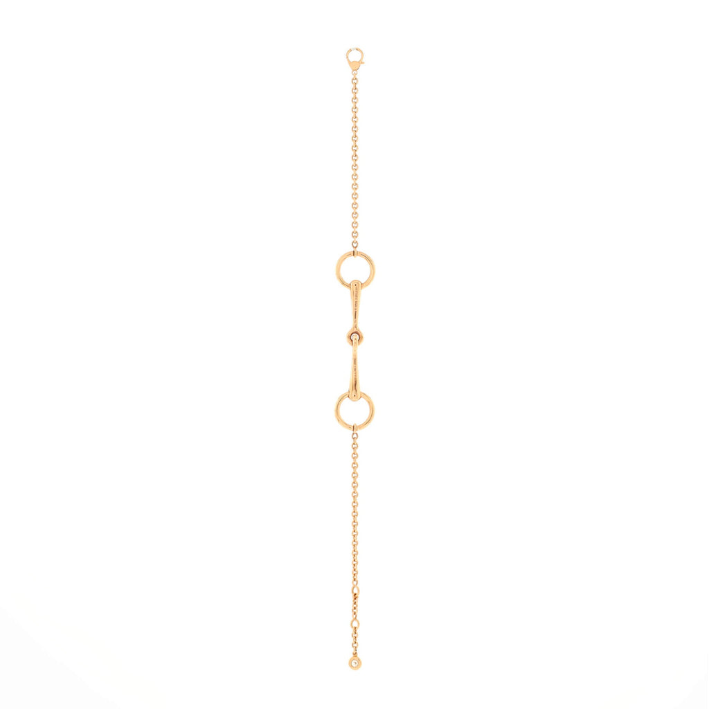 Filet d'Or Bracelet 18K Rose Gold and Diamonds Very Small