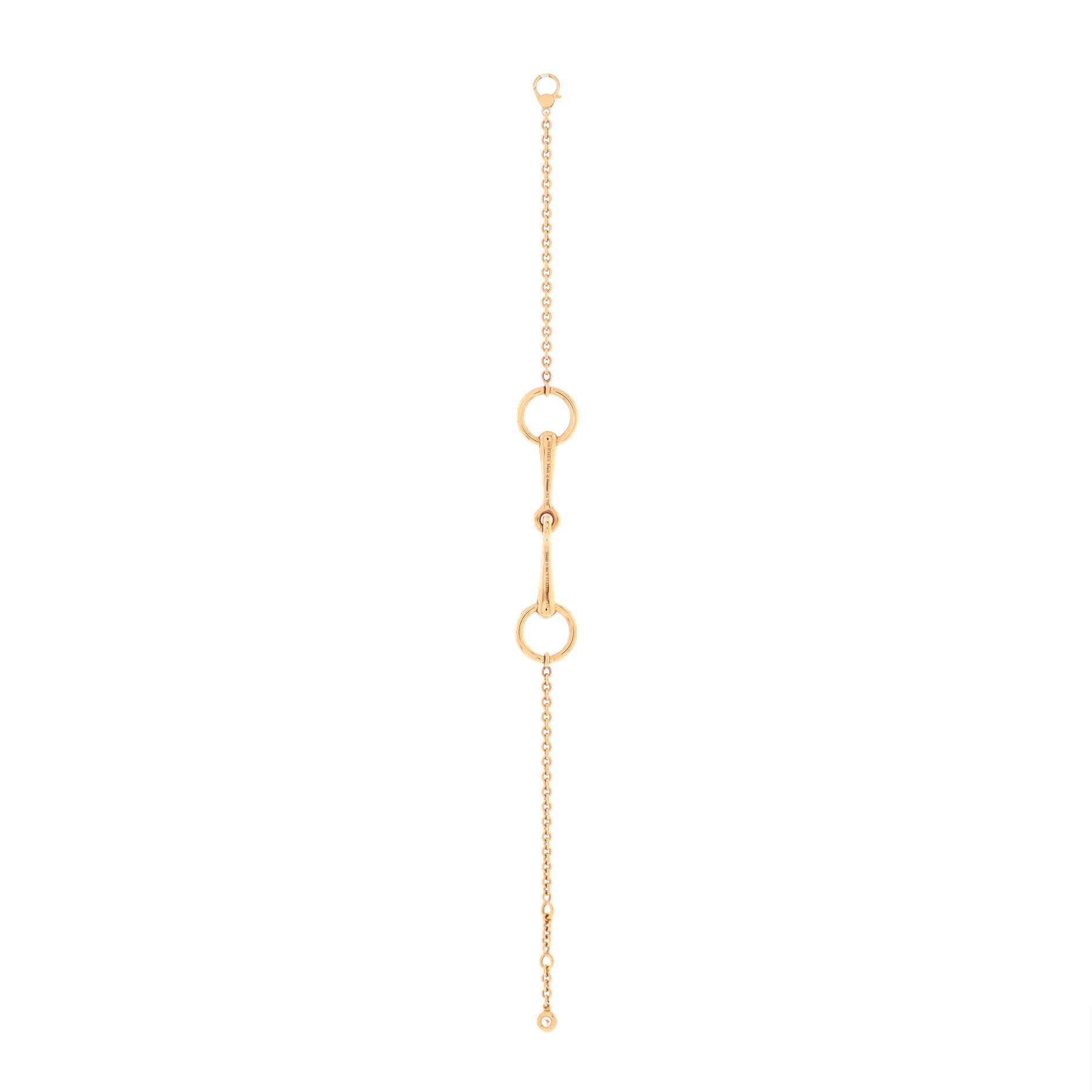 Filet d'Or Bracelet 18K Rose Gold and Diamonds Very Small