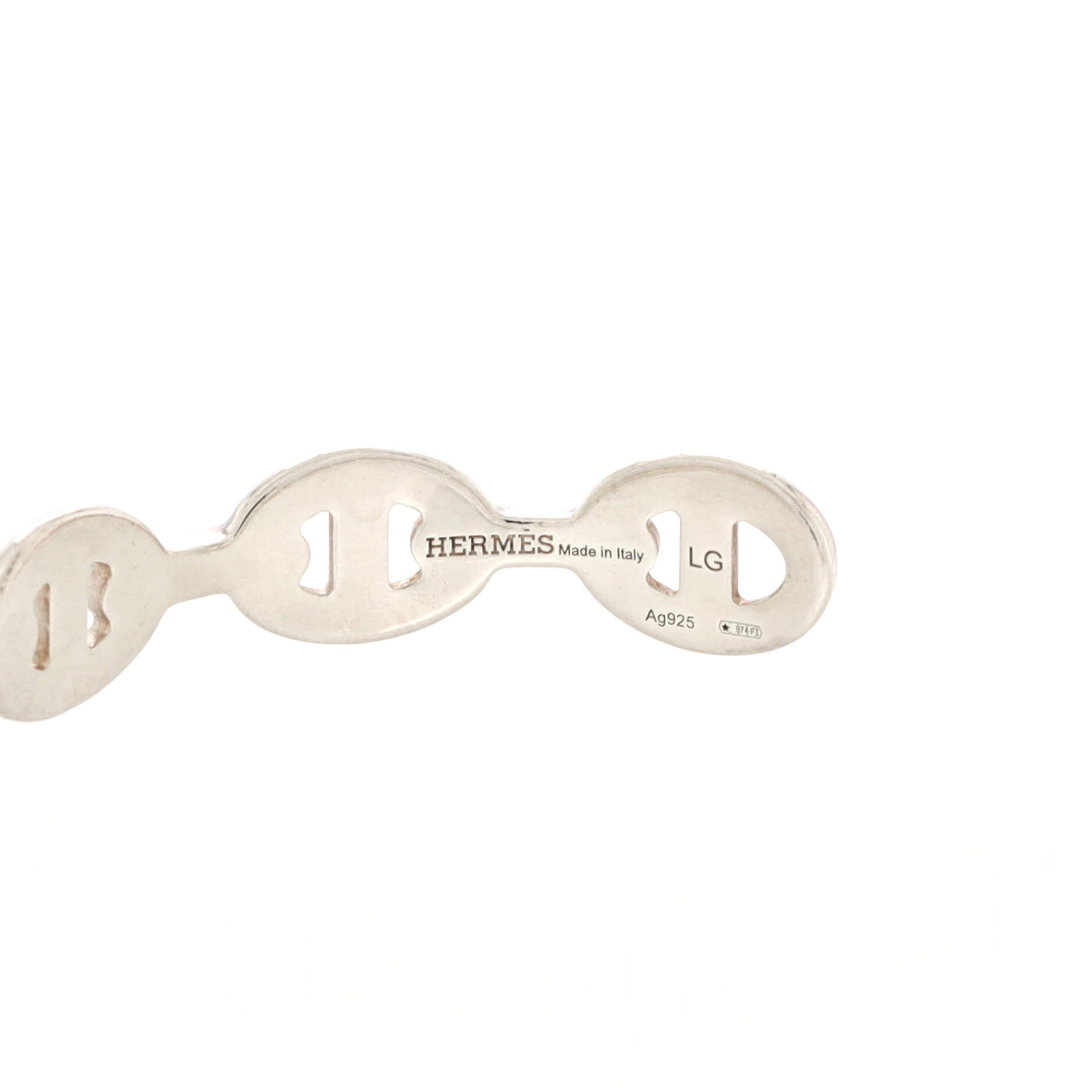 Chaine d'Ancre Enchainee Bracelet Sterling Silver Medium