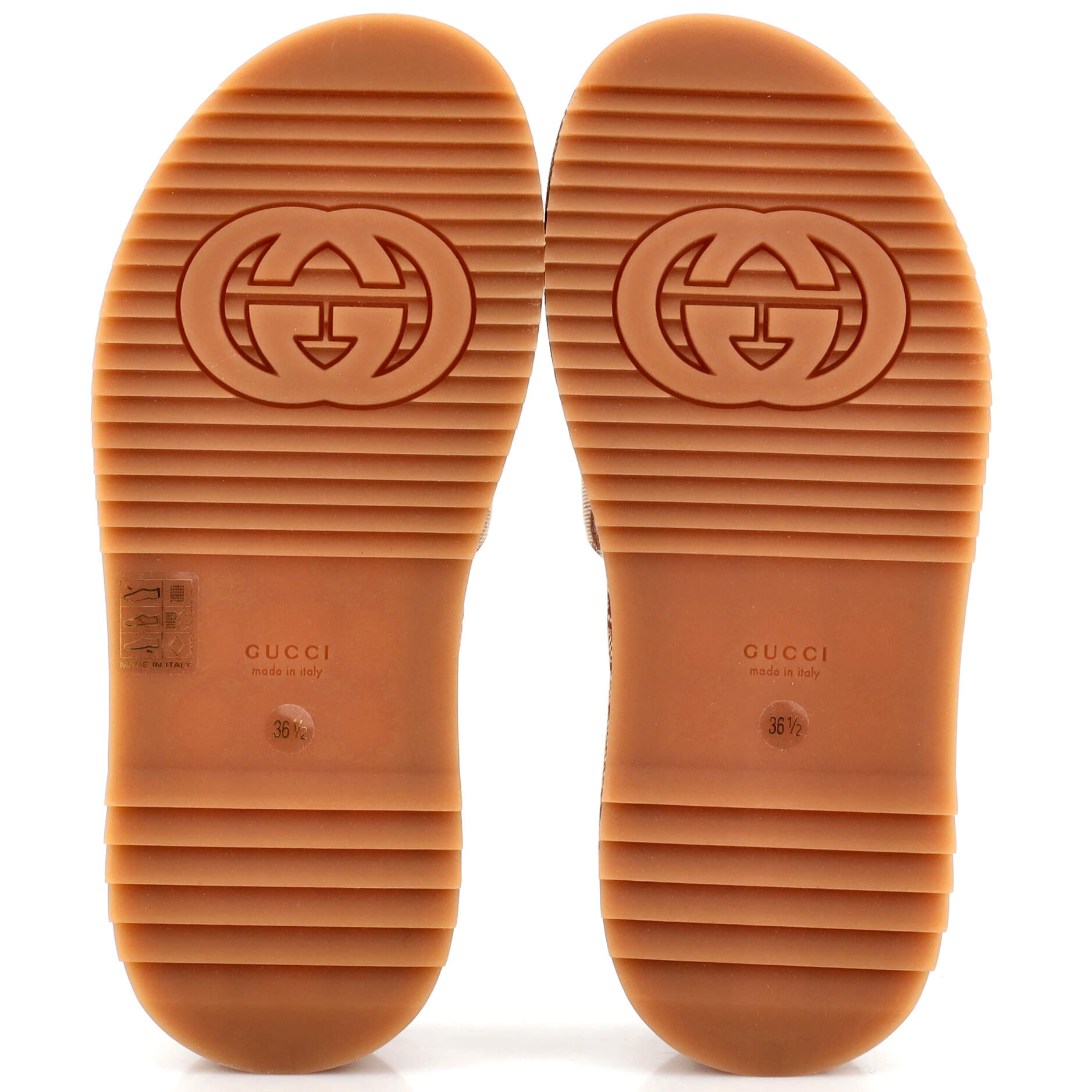 Women's Angelina Platform Slide Sandals GG Canvas