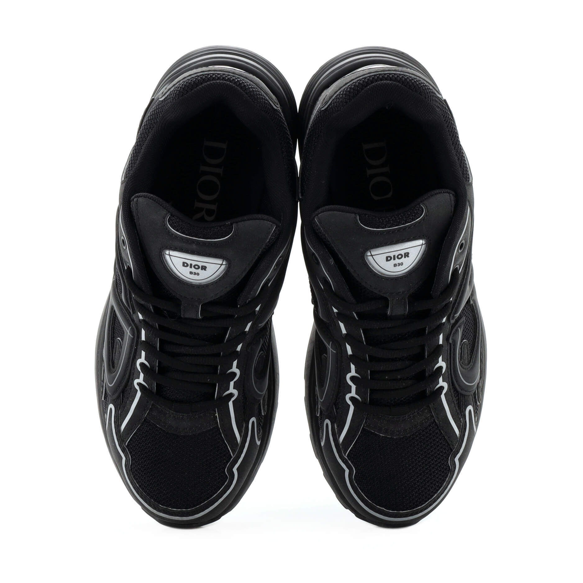 B30 Sneakers Technical Fabric and Leather