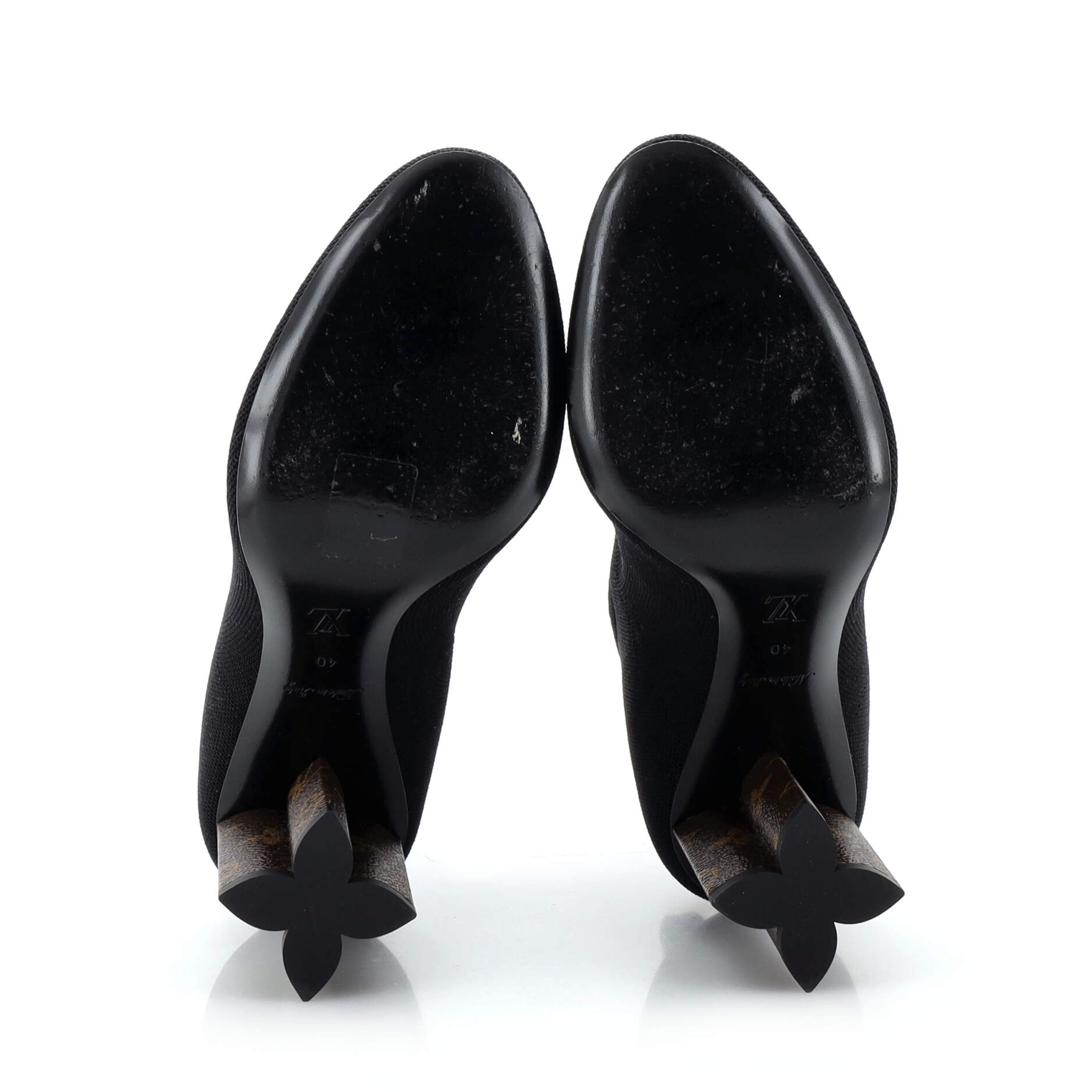 Women's Silhouette Ankle Boots Stretch Fabric