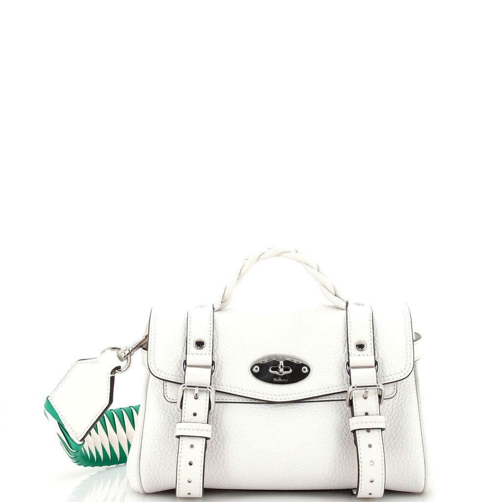 Alexa Satchel NM Grainy Leather Mini