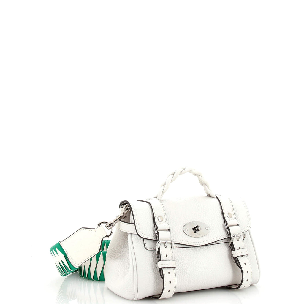 Alexa Satchel NM Grainy Leather Mini