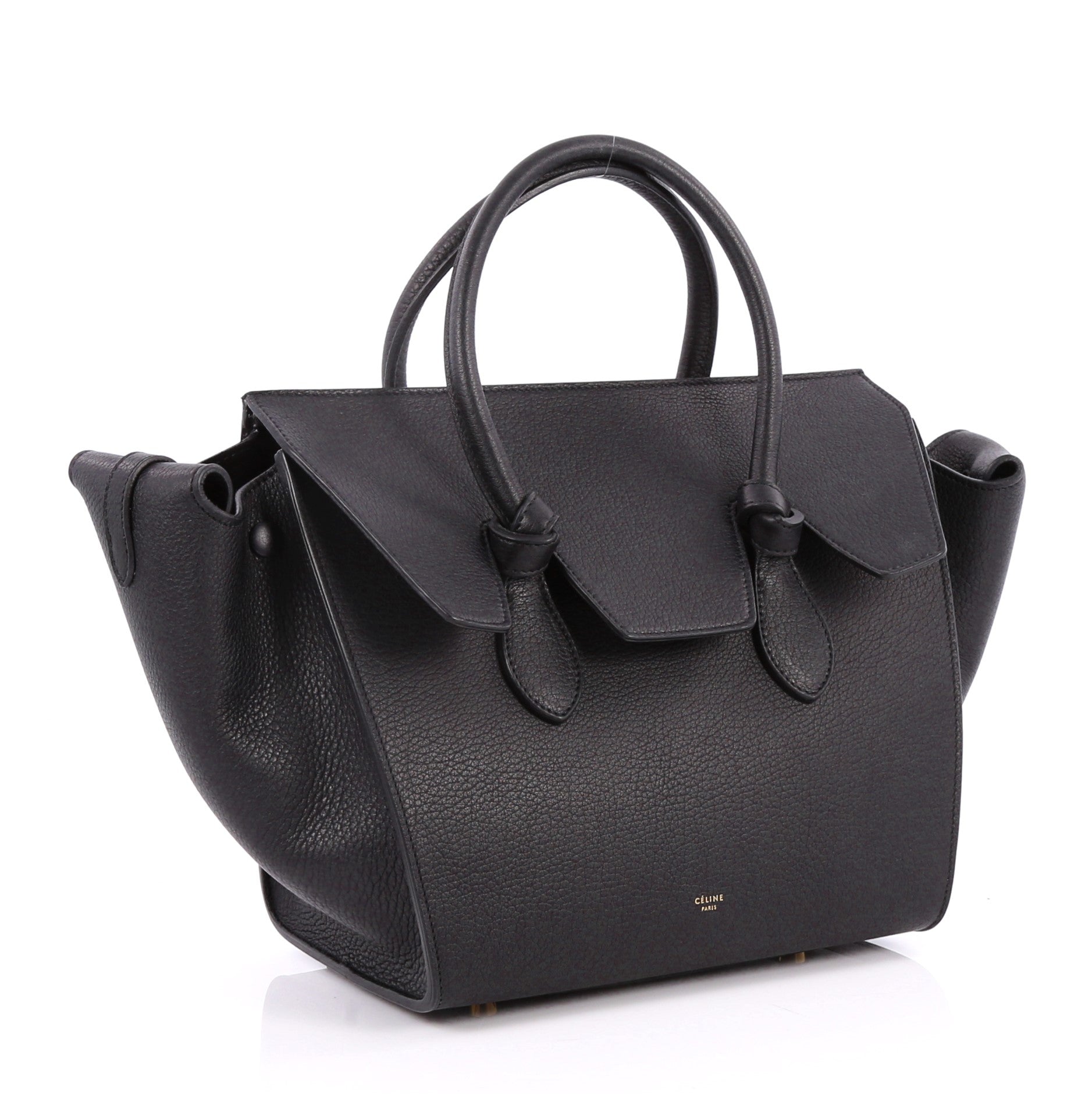 Tie Knot Tote Grainy Leather Mini