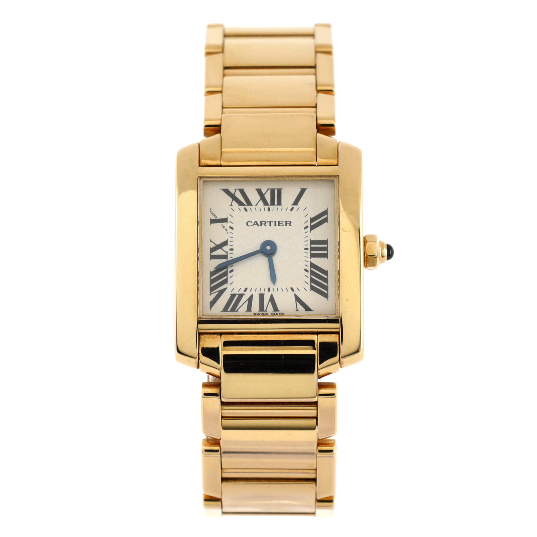 Tank Francaise Quartz Watch Yellow Gold 20