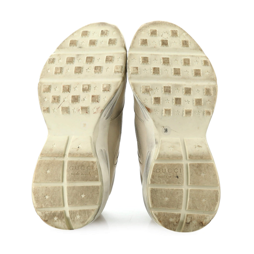 Rhyton Sneakers Jumbo GG Coated Canvas