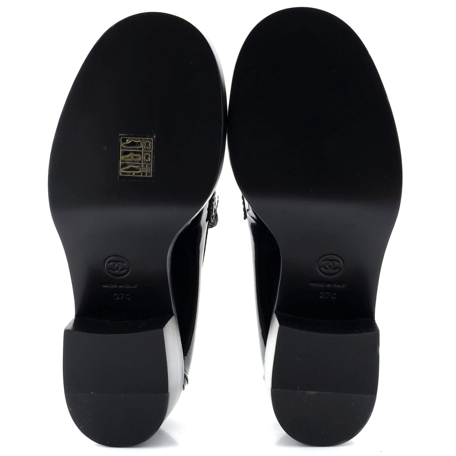 Women's CC Heart Loafers Patent