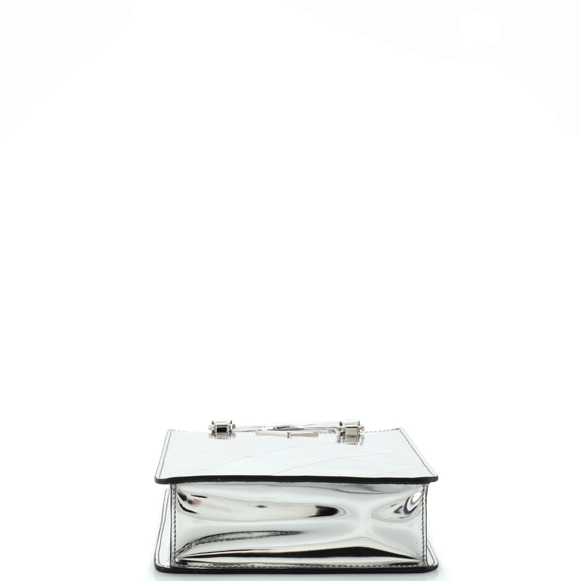 Triangle Tote Spazzolato Leather Mini