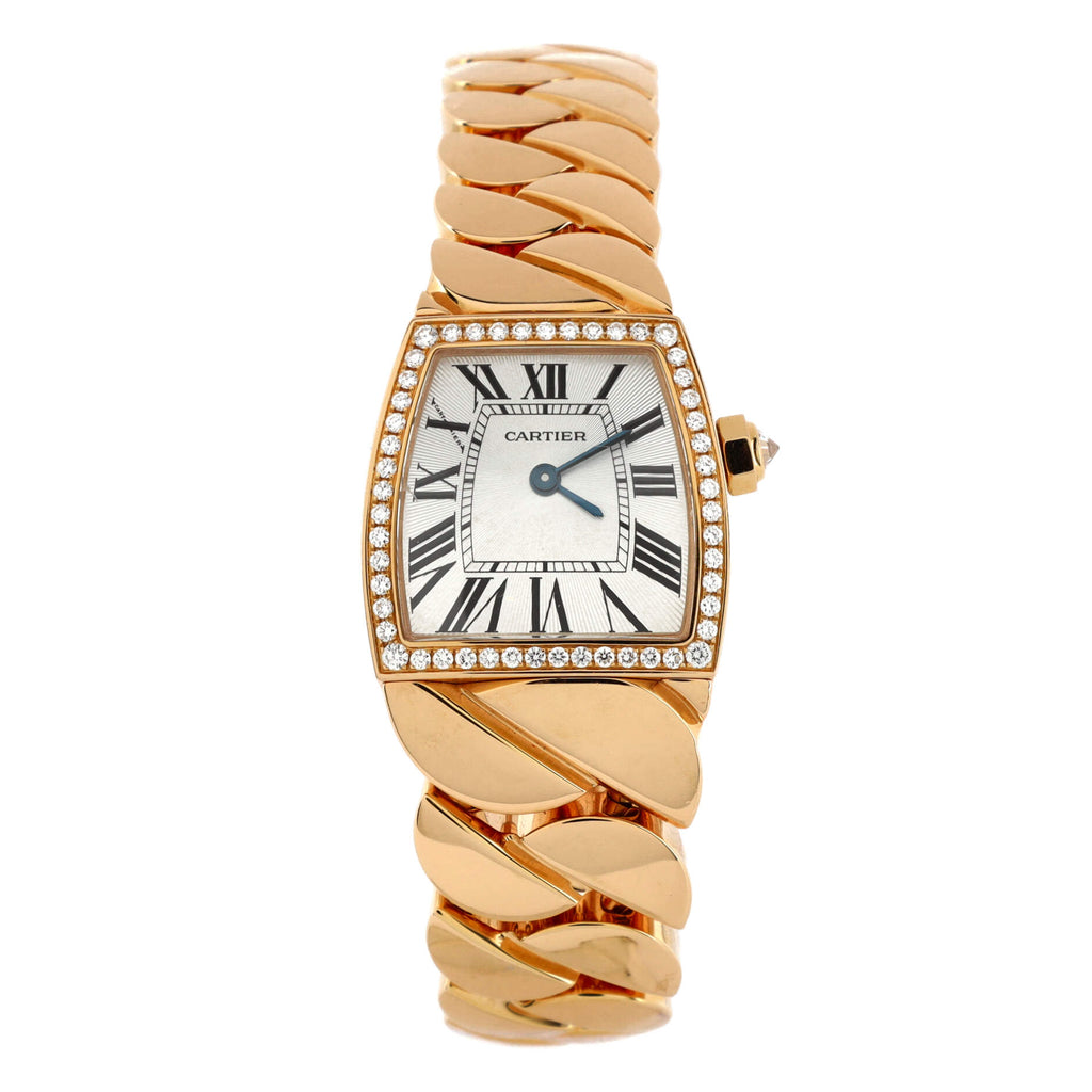 La Dona de Cartier Quartz Watch Rose Gold with Diamond Bezel 22