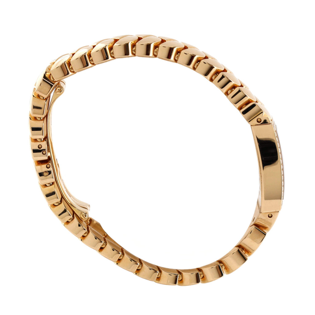 La Dona de Cartier Quartz Watch Rose Gold with Diamond Bezel 22