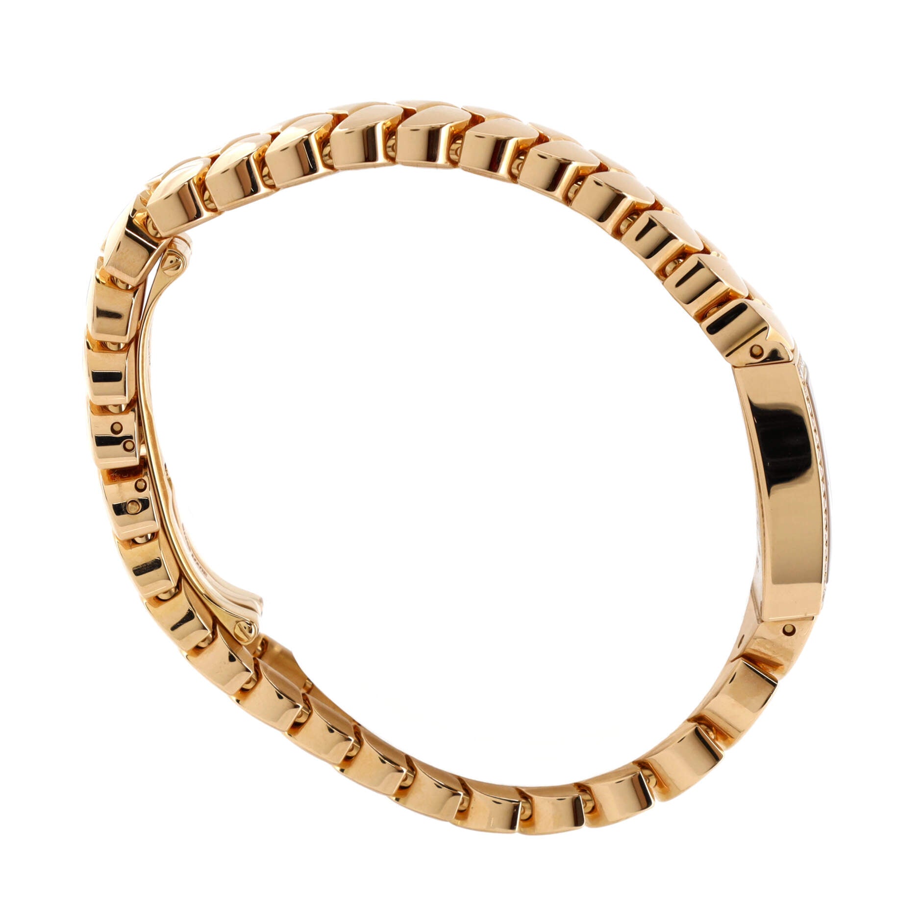 La Dona de Cartier Quartz Watch Rose Gold with Diamond Bezel 22