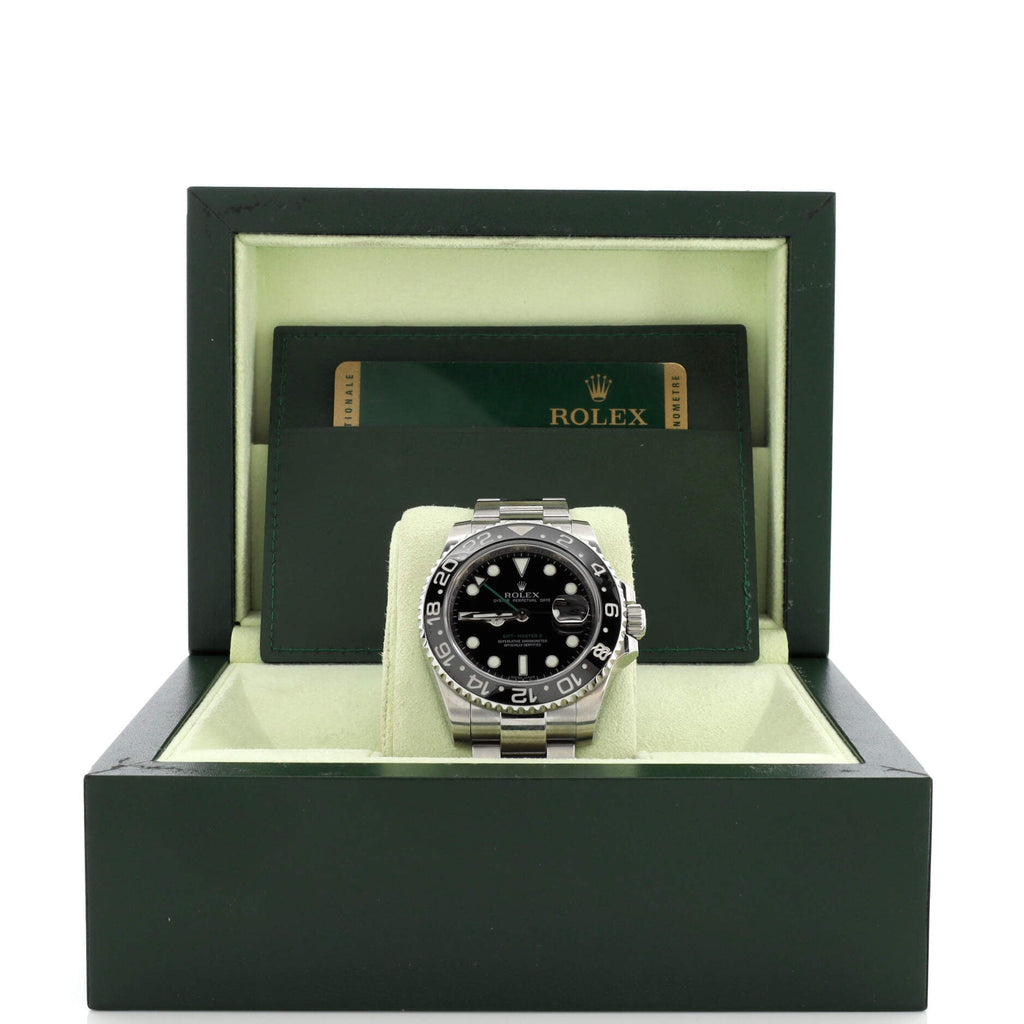 Oyster Perpetual Date GMT-Master II Automatic Watch Stainless Steel and Cerachrom 40